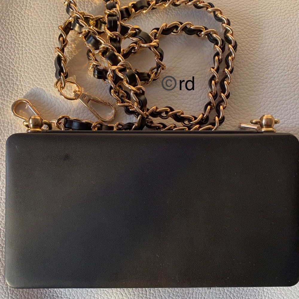Dior Black Gold Crossbody Bag - Picture 10 of 10